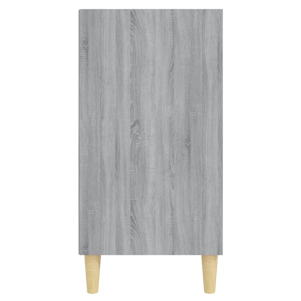 VidaXL Dressoir 57x35x70 cm bewerkt hout grijs sonoma eikenkleurig