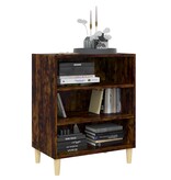 VidaXL Dressoir 57x35x70 cm bewerkt hout gerookt eikenkleurig
