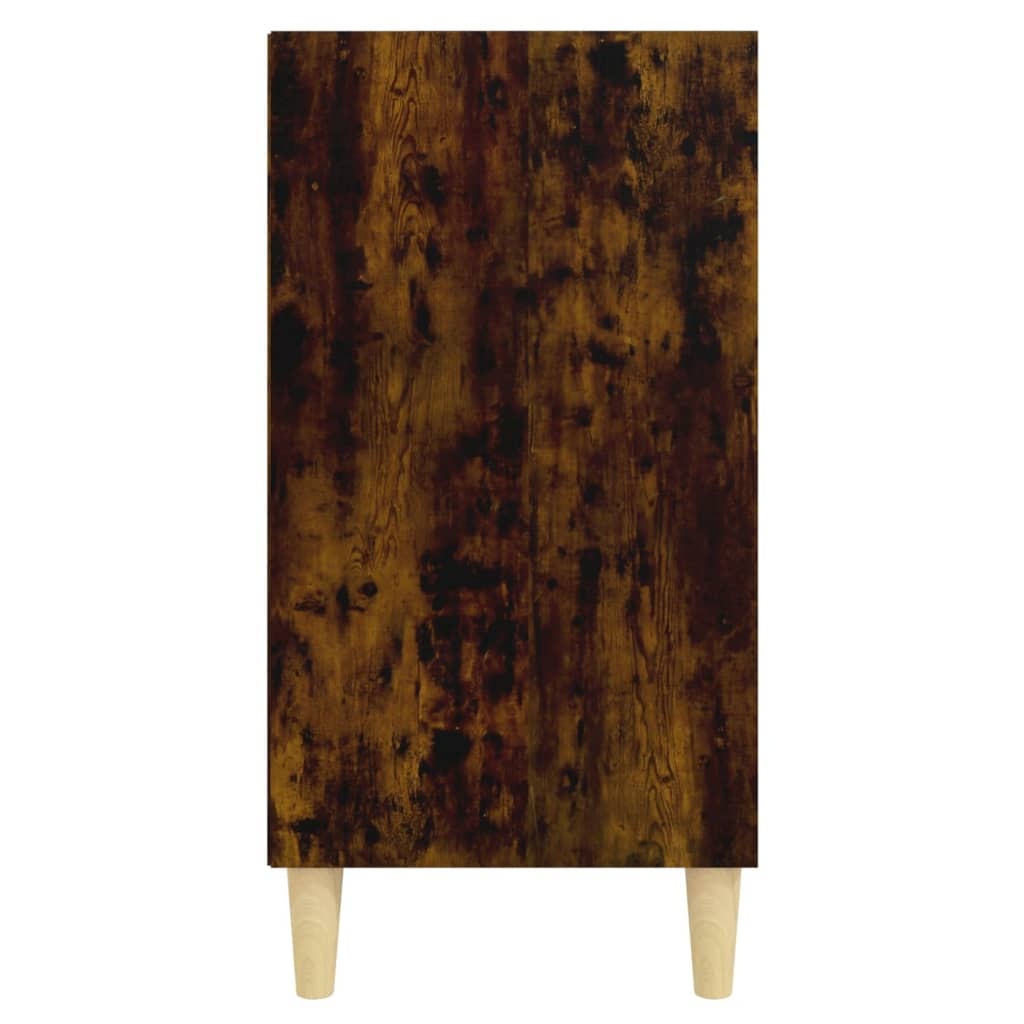 VidaXL Dressoir 57x35x70 cm bewerkt hout gerookt eikenkleurig