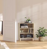 VidaXL Dressoir 57x35x70 cm bewerkt hout sonoma eikenkleurig