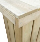 VidaXL 5-delige Tuinset geïmpregneerd grenenhout