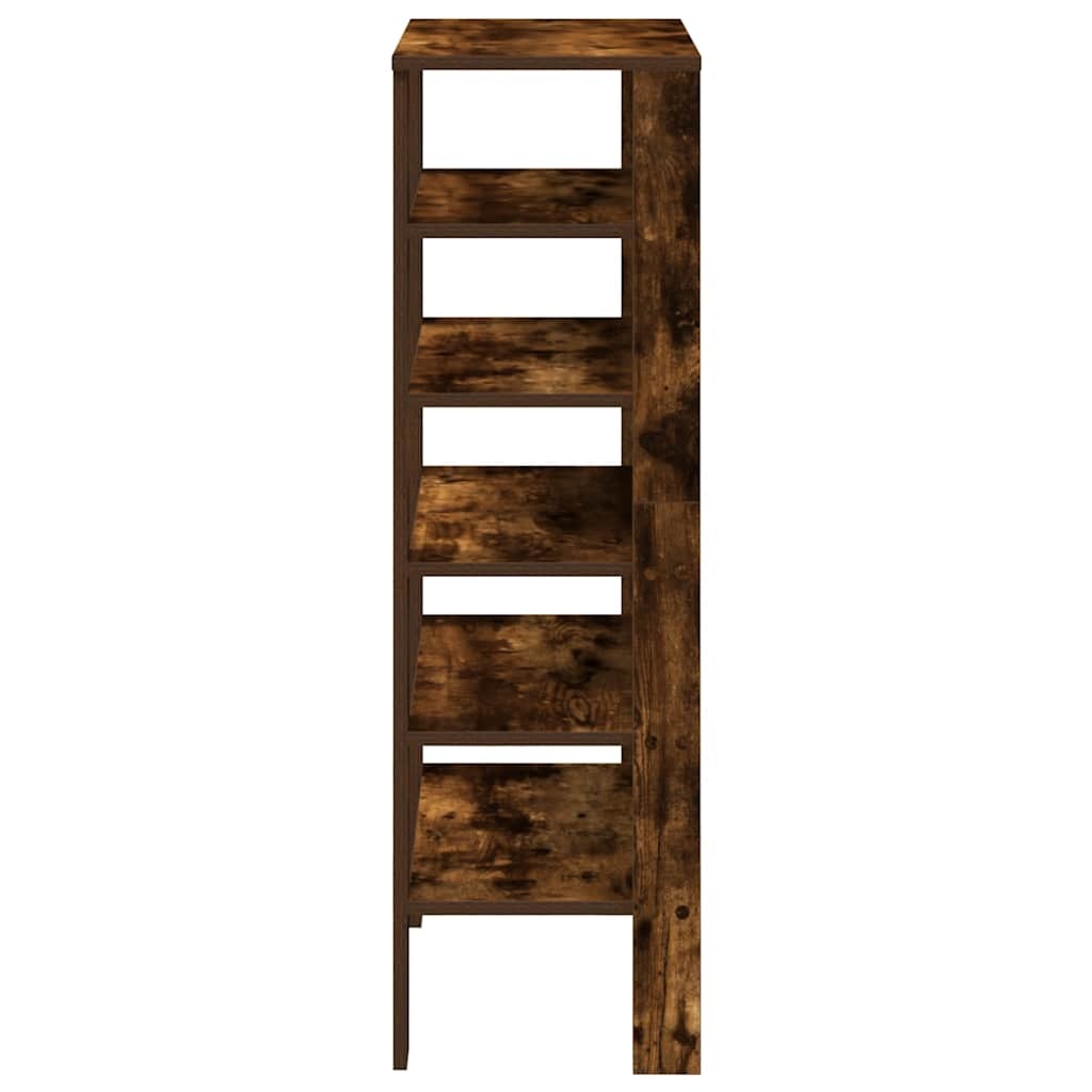 VidaXL Schoenenrek 61x32x105 cm bewerkt hout gerookt eikenkleurig
