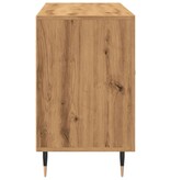 VidaXL Dressoir 100x36x60 cm bewerkt hout artisanaal eikenkleurig