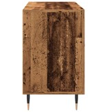VidaXL Dressoir 100x36x60 cm bewerkt hout oud houtkleurig