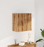 VidaXL Wandkast 60x31x60 cm bewerkt hout artisanaal eikenkleurig