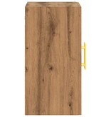 VidaXL Wandkast 60x31x60 cm bewerkt hout artisanaal eikenkleurig