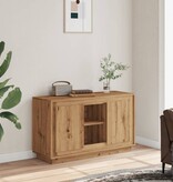VidaXL Dressoir 102x35x60 cm bewerkt hout artisanaal eikenkleurig