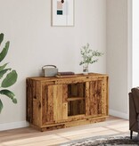 VidaXL Dressoir 102x35x60 cm bewerkt hout oud houtkleurig