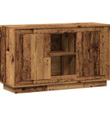 VidaXL Dressoir 102x35x60 cm bewerkt hout oud houtkleurig