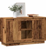 VidaXL Dressoir 102x35x60 cm bewerkt hout oud houtkleurig