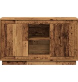 VidaXL Dressoir 102x35x60 cm bewerkt hout oud houtkleurig