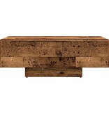 VidaXL Salontafel 85x55x31 cm bewerkt hout oud houtkleurig