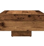 VidaXL Salontafel 85x55x31 cm bewerkt hout oud houtkleurig