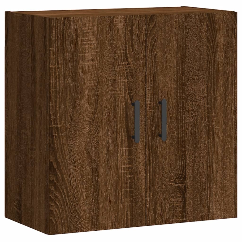 VidaXL Wandkast 60x31x60 cm bewerkt hout bruin eikenkleur
