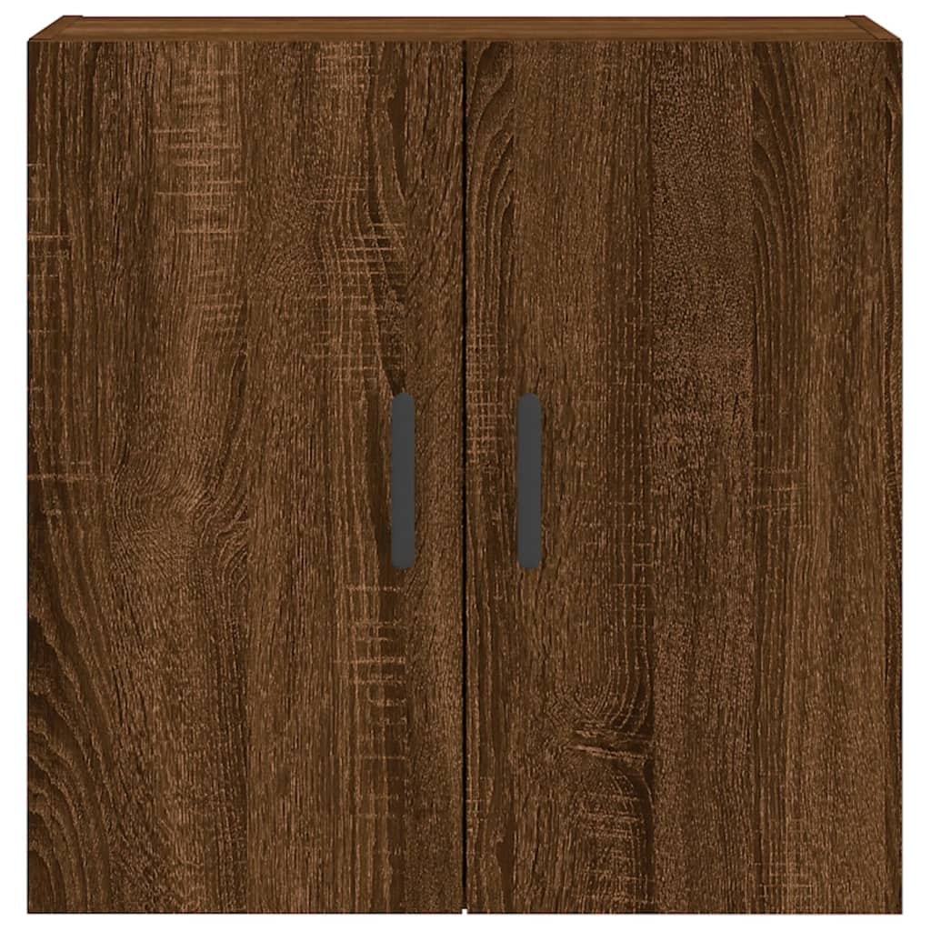 VidaXL Wandkast 60x31x60 cm bewerkt hout bruin eikenkleur