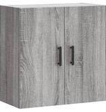 VidaXL Wandkast 60x31x60 cm bewerkt hout grijs sonoma eikenkleurig