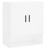 VidaXL Wandkast 60x31x70 cm bewerkt hout wit