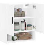 VidaXL Wandkast 60x31x70 cm bewerkt hout wit