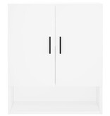 VidaXL Wandkast 60x31x70 cm bewerkt hout wit