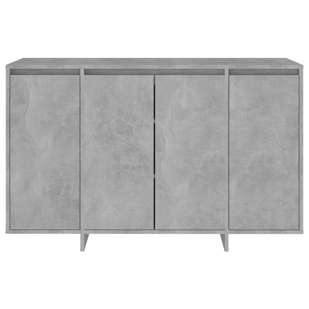 VidaXL Dressoir 120x41x75 cm bewerkt hout betongrijs