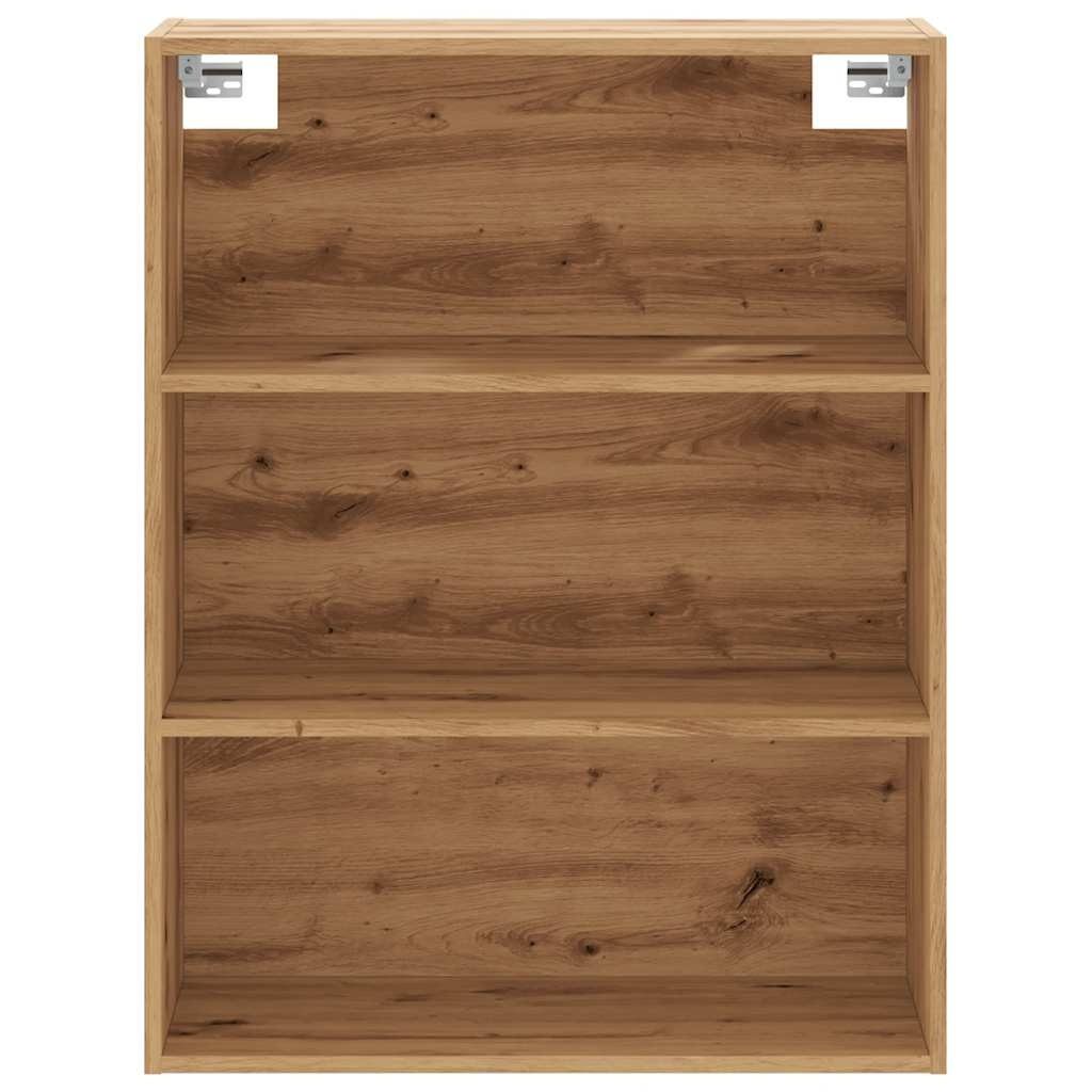 vidaXL Hangkast 69,5x32,5x90 cm artisanaal eikenkleur