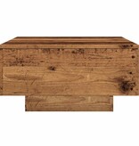 VidaXL Salontafel 90x60x31 cm bewerkt hout oud houtkleurig