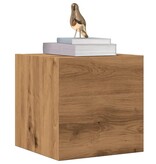 VidaXL Tv-wandmeubelen 2 st 30,5x30x30 cm artisanaal eikenkleurig