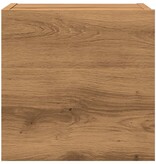 VidaXL Tv-wandmeubelen 2 st 30,5x30x30 cm artisanaal eikenkleurig