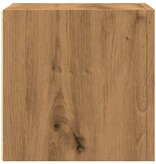 VidaXL Tv-wandmeubel 30,5x30x30 cm artisanaal eikenkleurig