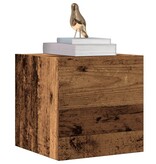 VidaXL Tv-wandmeubel 30,5x30x30 cm oud houtkleurig
