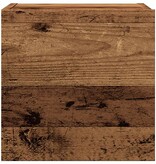 VidaXL Tv-wandmeubel 30,5x30x30 cm oud houtkleurig
