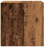 VidaXL Tv-wandmeubel 30,5x30x30 cm oud houtkleurig