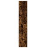 VidaXL Boekenkasten 2 st 30x30x80 cm bewerkt hout gerookt eikenkleurig