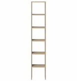 VidaXL Boekenkasten 2 st 30x30x80 cm bewerkt hout sonoma eiken