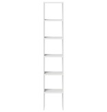 VidaXL Boekenkasten 2 st stapelbaar 30x30x80 cm bewerkt hout wit