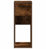 VidaXL Computertorenstandaard met lade 30x44x74 cm gerookt eikenkleur