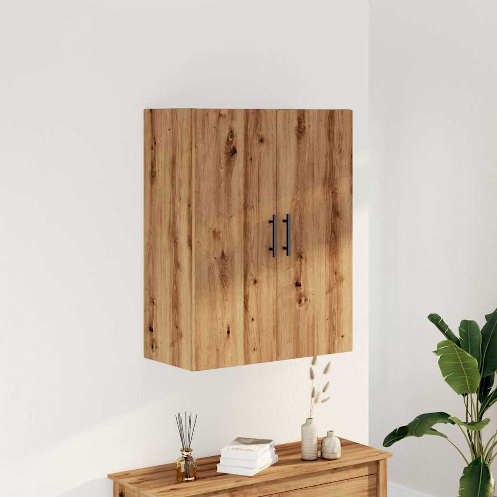VidaXL Wandkast 69,5x34x90 cm artisanaal eikenkleurig