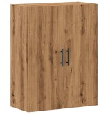 VidaXL Wandkast 69,5x34x90 cm artisanaal eikenkleurig