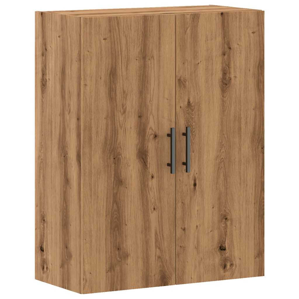 VidaXL Wandkast 69,5x34x90 cm artisanaal eikenkleurig