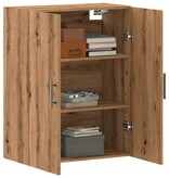 VidaXL Wandkast 69,5x34x90 cm artisanaal eikenkleurig