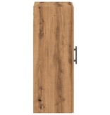VidaXL Wandkast 69,5x34x90 cm artisanaal eikenkleurig