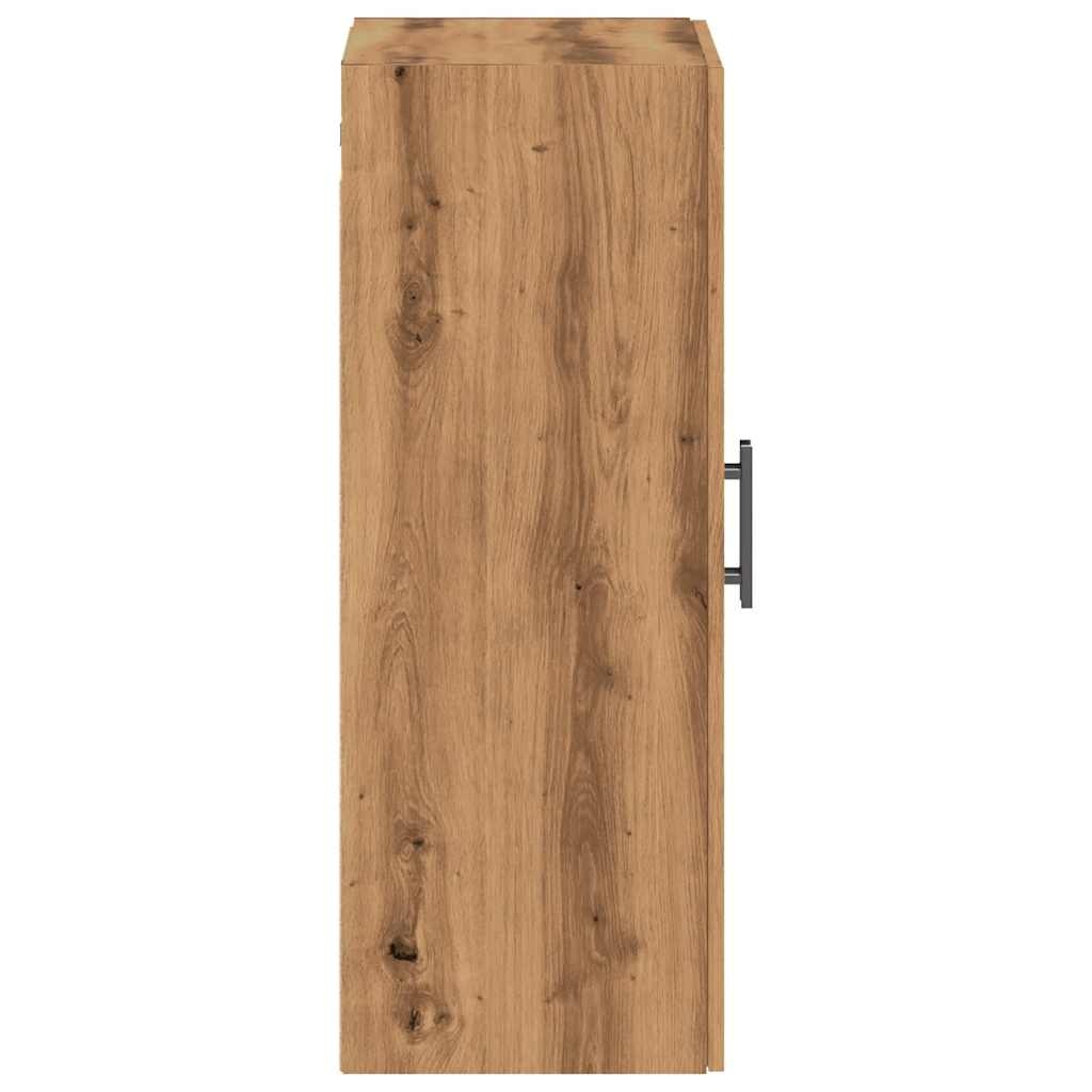 VidaXL Wandkast 69,5x34x90 cm artisanaal eikenkleurig