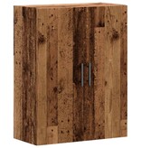 VidaXL Wandkast 69,5x34x90 cm oud houtkleurig