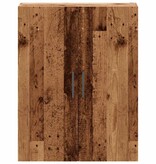 VidaXL Wandkast 69,5x34x90 cm oud houtkleurig