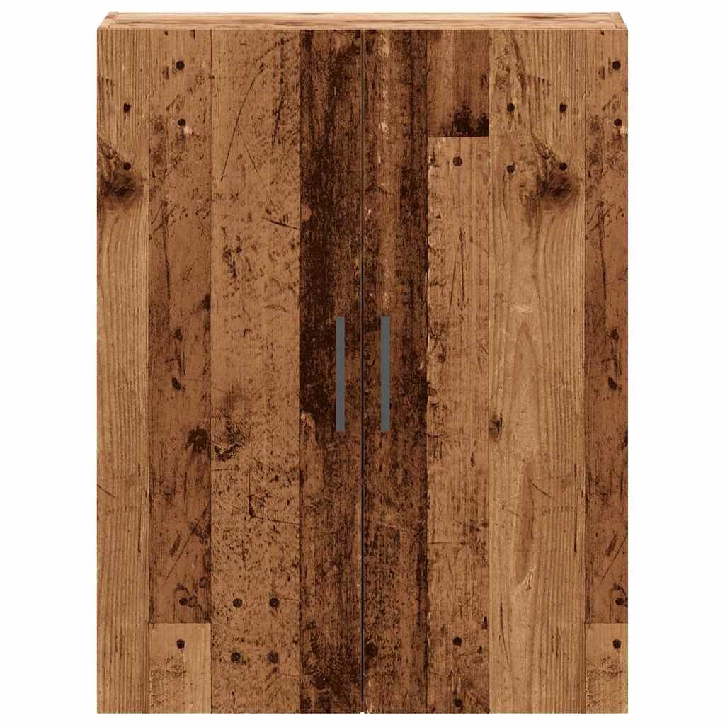 VidaXL Wandkast 69,5x34x90 cm oud houtkleurig