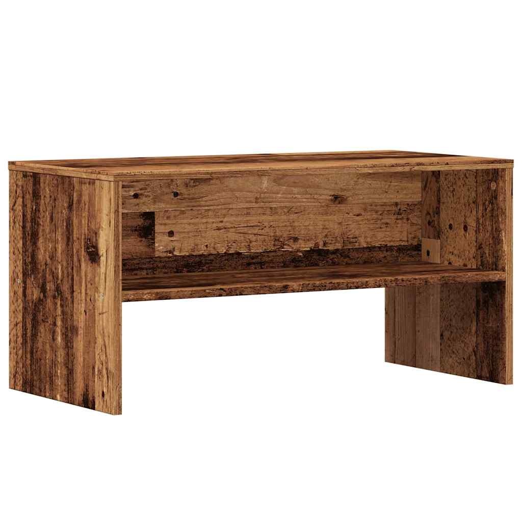 VidaXL Tv-meubel 80x40x40 cm bewerkt hout oud houtkleurig