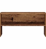 VidaXL Tv-meubel 80x40x40 cm bewerkt hout oud houtkleurig