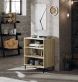 VidaXL Dressoir 57x35x70 cm bewerkt hout sonoma eikenkleurig