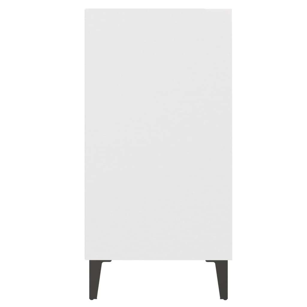 VidaXL Dressoir 57x35x70 cm bewerkt hout wit