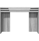 vidaXL 3-delige Tafeltjesset bewerkt hout grijs sonoma eikenkleurig